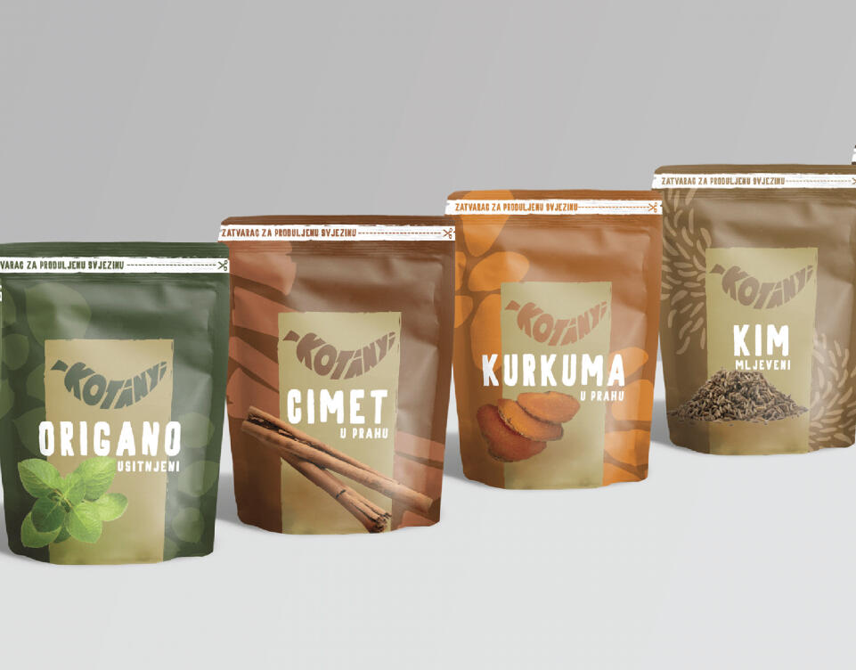 Rebrand/ redesign: Kotányi