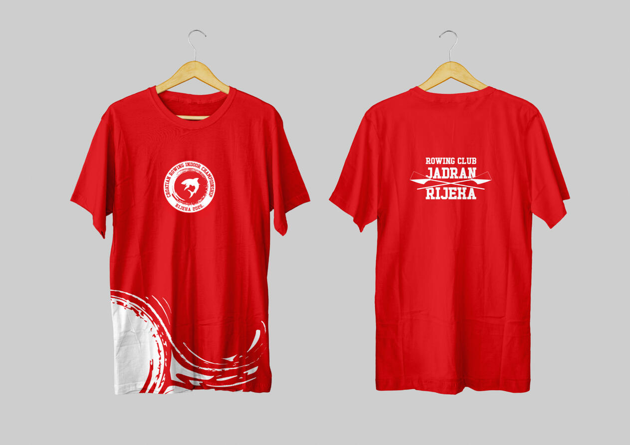 Croatian Indoor Rowing Championships: T-Shirt design: